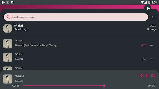 MyMp3 Music Player screenshot 8