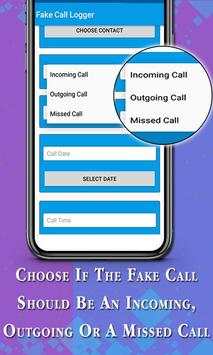 Fake Call Log Generator screenshot 2