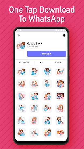 Love Emojis Stickers For WhatsApp - WAStickerApps screenshot 2