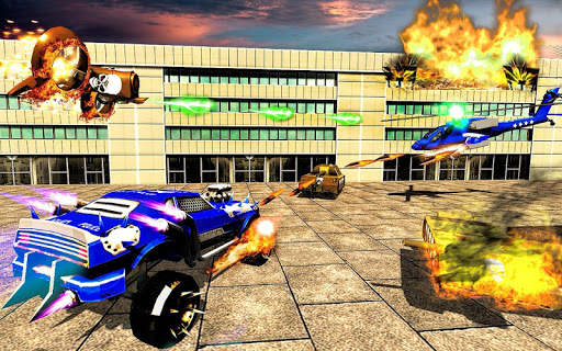 US Police Robot War Multi Robot Transformation screenshot 1