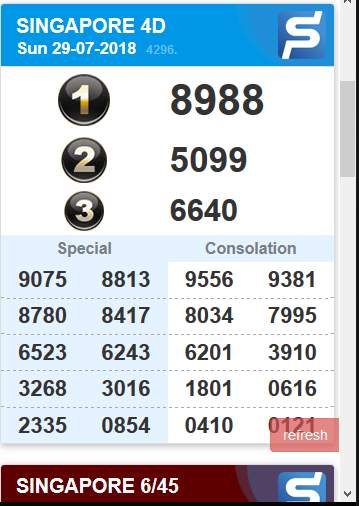 FREE LIVE 4D RESULT screenshot 4