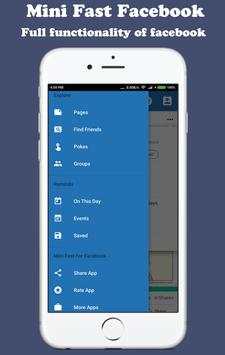 ⚡Mini Fast For Facebook⚡ screenshot 8