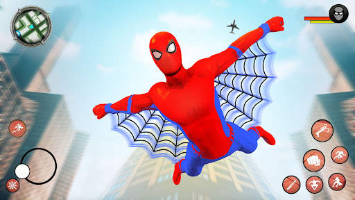 Flying Superhero Robot Games screenshot 3