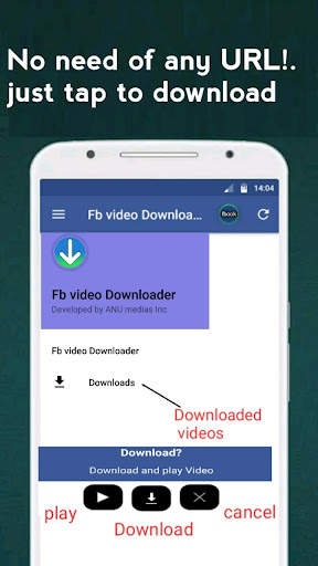 Video downloader for facebook screenshot 5