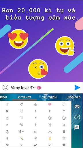Bàn phím kí tự đặc biệt - hình ảnh của tôi screenshot 2