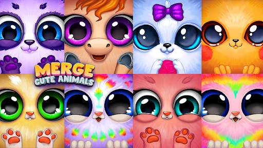 Merge Cute Animals: Pets Games screenshot 1