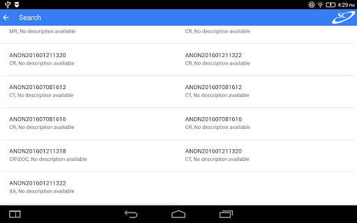 SC PACS Mobile screenshot 8