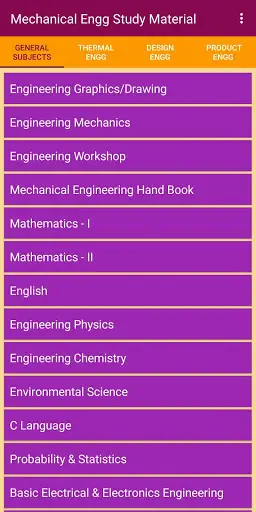 Mechanical Engineering Study Material screenshot 2