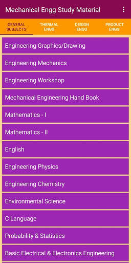 Mechanical Engineering Study Material screenshot 2