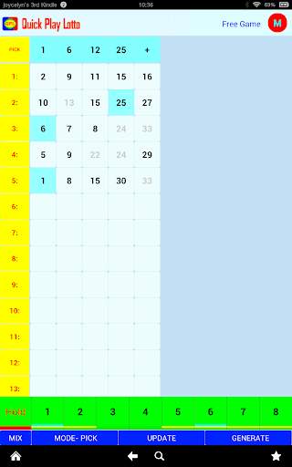 Quick Play Lotto screenshot 7