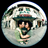 Camera fisheye Editor أيقونة
