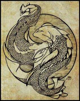 Koi Fish Art HD Wallpaper screenshot 6
