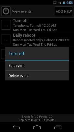 Power Schedule screenshot 4