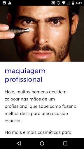 Curso De Maquiagem Para Homens screenshot 3