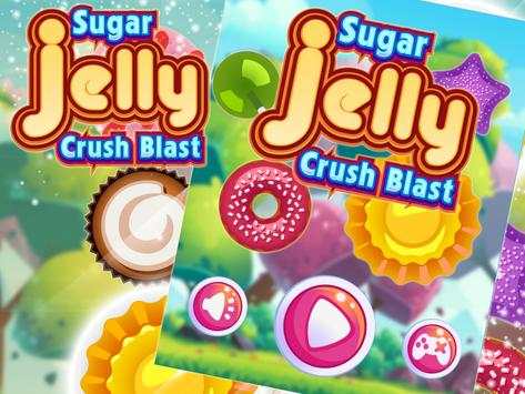 Sugar jelly crush  blast screenshot 1