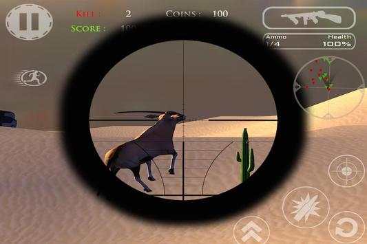 Oryx Hunter- Elite Sniper Game screenshot 2