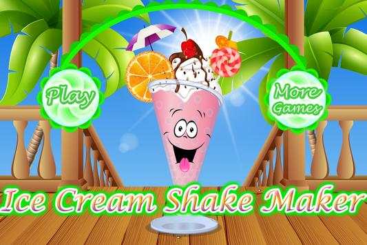 Icecream shake maker games screenshot 1