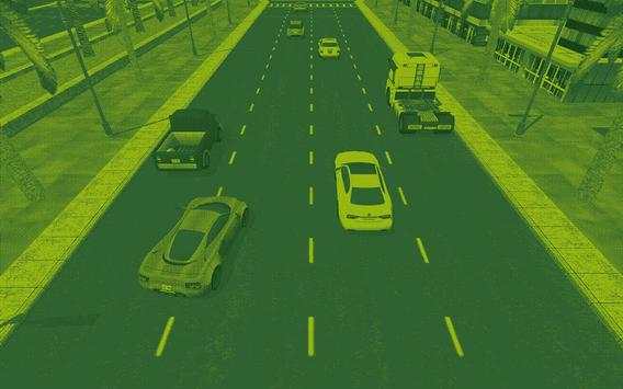 Retro Traffic Racer - G Boy Console Racing Game screenshot 4