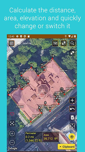 Measure map screenshot 2