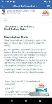 Aadhaar Card - Link Aadhaar, Update Aadhaar screenshot 4