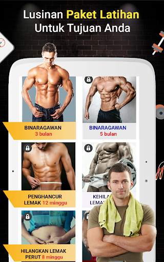 Pro Gym Workout (Latihan Gym & Kebugaran) screenshot 3