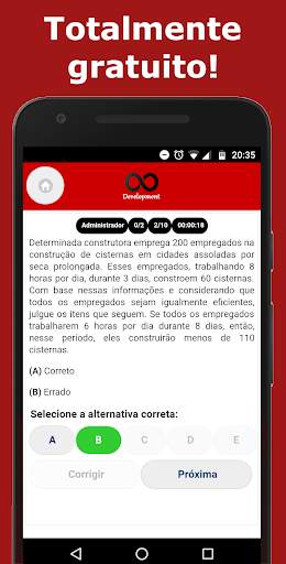 Simulado Raciocínio Lógico screenshot 3