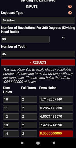 Mechanical Engineering Calc screenshot 7