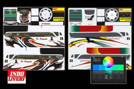 Livery SHD BUSSID Skin screenshot 7