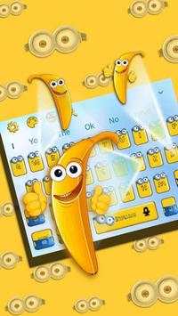 Yellow Cute Cartoon Keyboard 3 تصوير الشاشة