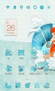 Poseidon launcher theme screenshot 2