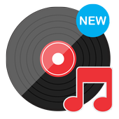 Black Music Player App icon