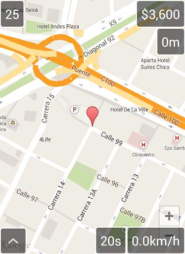 Taxímetro GPS screenshot 1