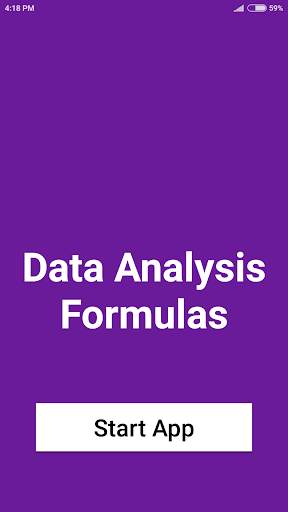 Data Analysis Formulas screenshot 1