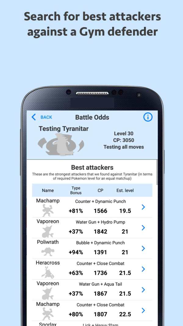 Battle Odds: calculator for GO screenshot 4