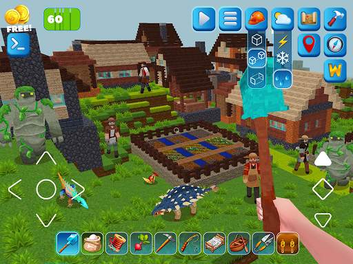 JurassicCraft: Free Block Build & Survival Craft screenshot 21