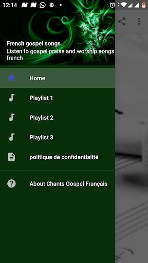 French Gospel songs - Louange et chants de louange screenshot 1