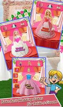 Sweet Wedding Doll Cake Cooking Games 2018 screenshot 8