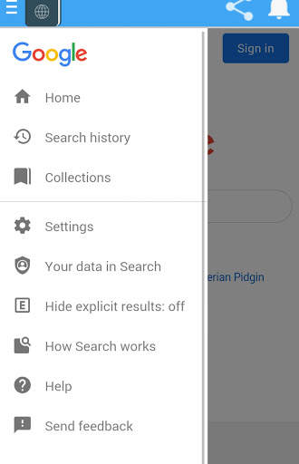 5g Browser screenshot 2