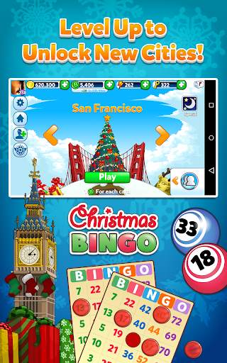 Holiday Bingo - FREE screenshot 2