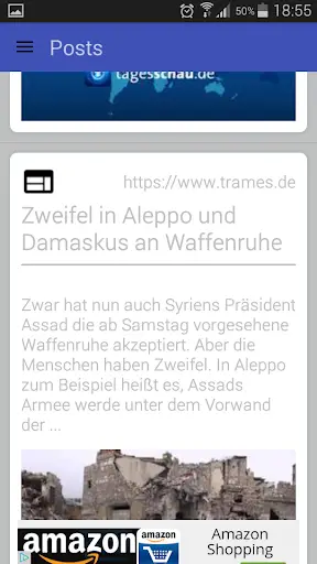 WP MobileReader screenshot 1