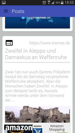WP MobileReader screenshot 1