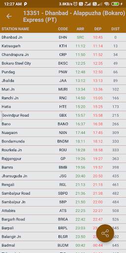 Indian Railway Info screenshot 7