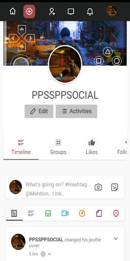 PPSSPP SOCIAL - Psp Gamers Social Media :Iso Files screenshot 1