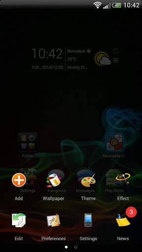 SAMOLED GO Launcher EX Theme screenshot 5