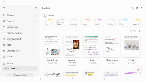 Samsung Notes screenshot 9