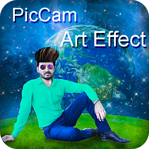 PicCam Art Effect : Perfect Selfie Auto BG Changer icon