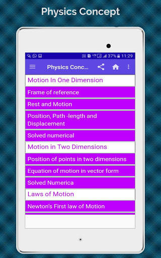 Physics Concepts (Concept of Physics) App screenshot 8