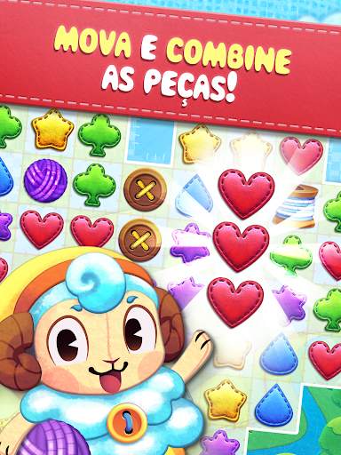 Fluffy Shuffle - Uma Aventura Match-3 screenshot 7