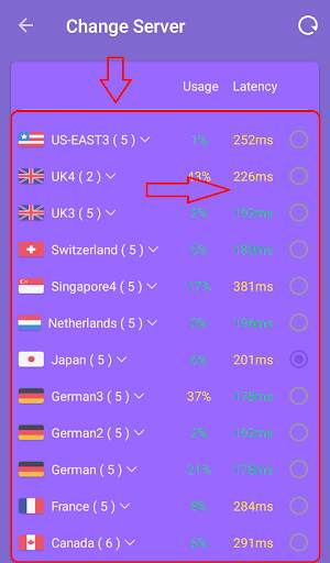 Lion Vpn Master - Free Vpn screenshot 6