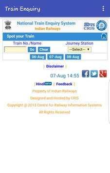 Train Enquiry screenshot 4
